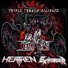 Evil Invaders & Exhorder & Heathen - Triple Thrash Alliance + WARFIELD