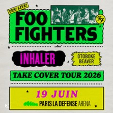 Foo Fighters - Take Cover Tour 2026 - 1&egrave;res Parties : Inhaler +