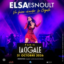 Elsa Esnoult &agrave; la Cigale