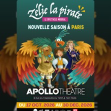 Z&eacute;lie la Pirate - Apollo Th&eacute;&acirc;tre, Paris 2026